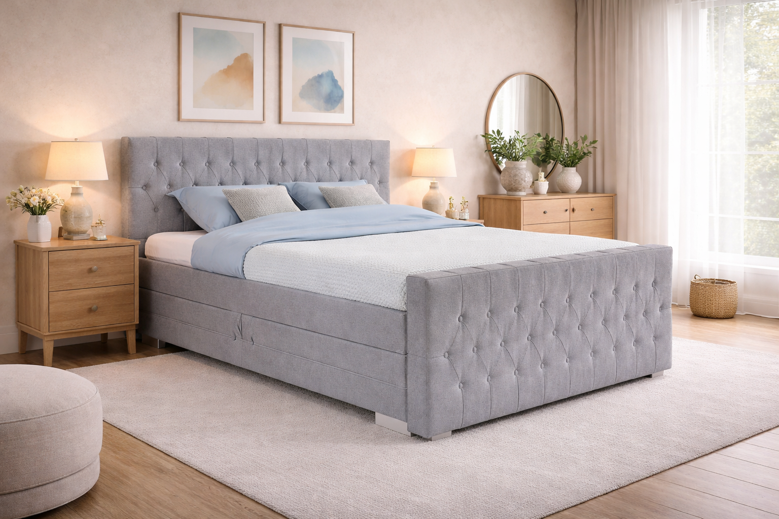 Elektrisch Boxspring Adam Luxury-Line - Afbeelding 2