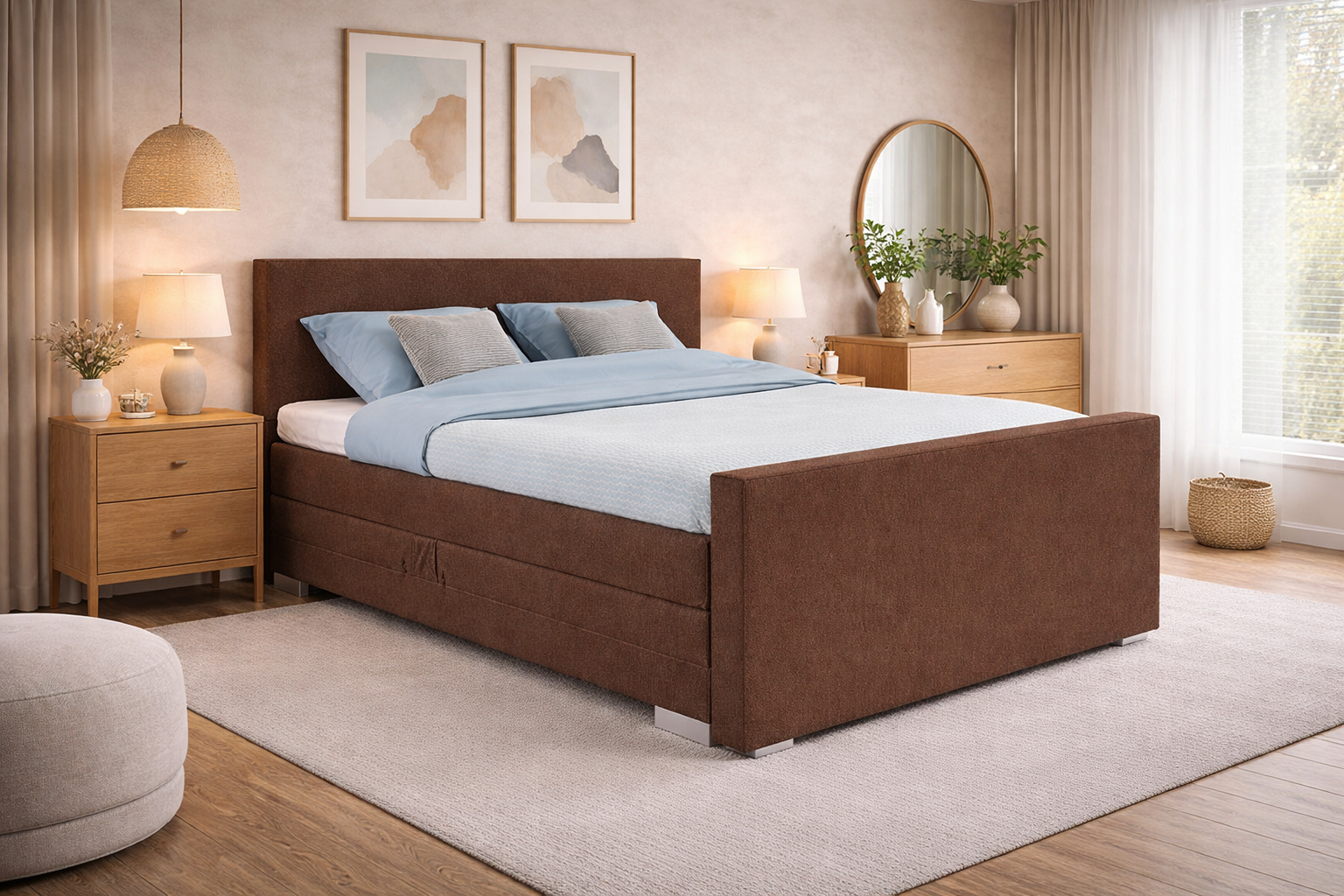 Elektrisch Boxspring Adam Luxury-Line