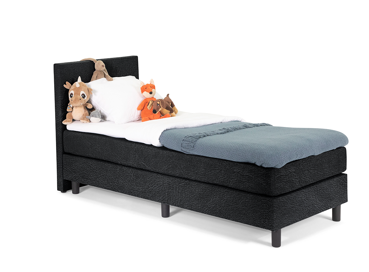 boxspring-ella-gitzwart-leer