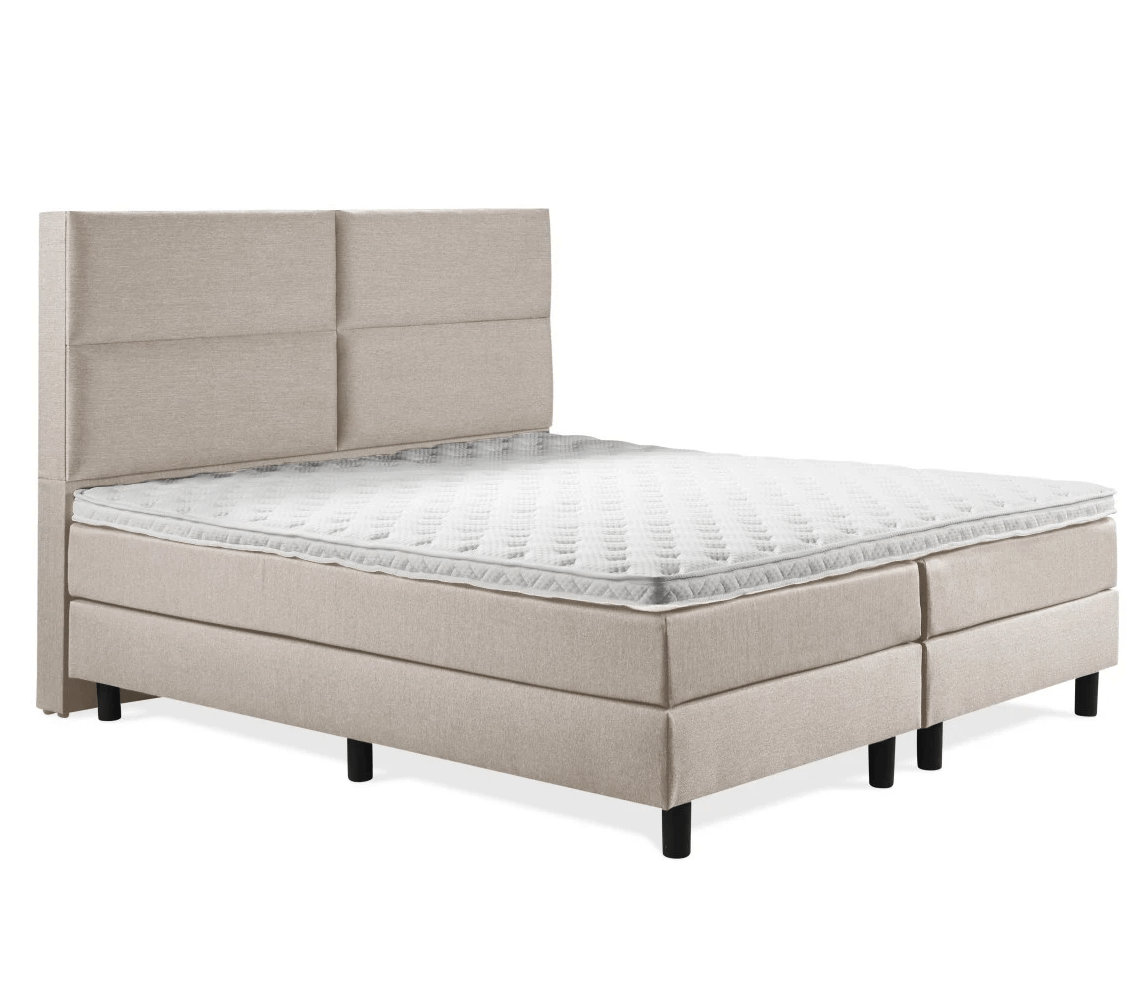 boxspring-luna-4vaks-ecru