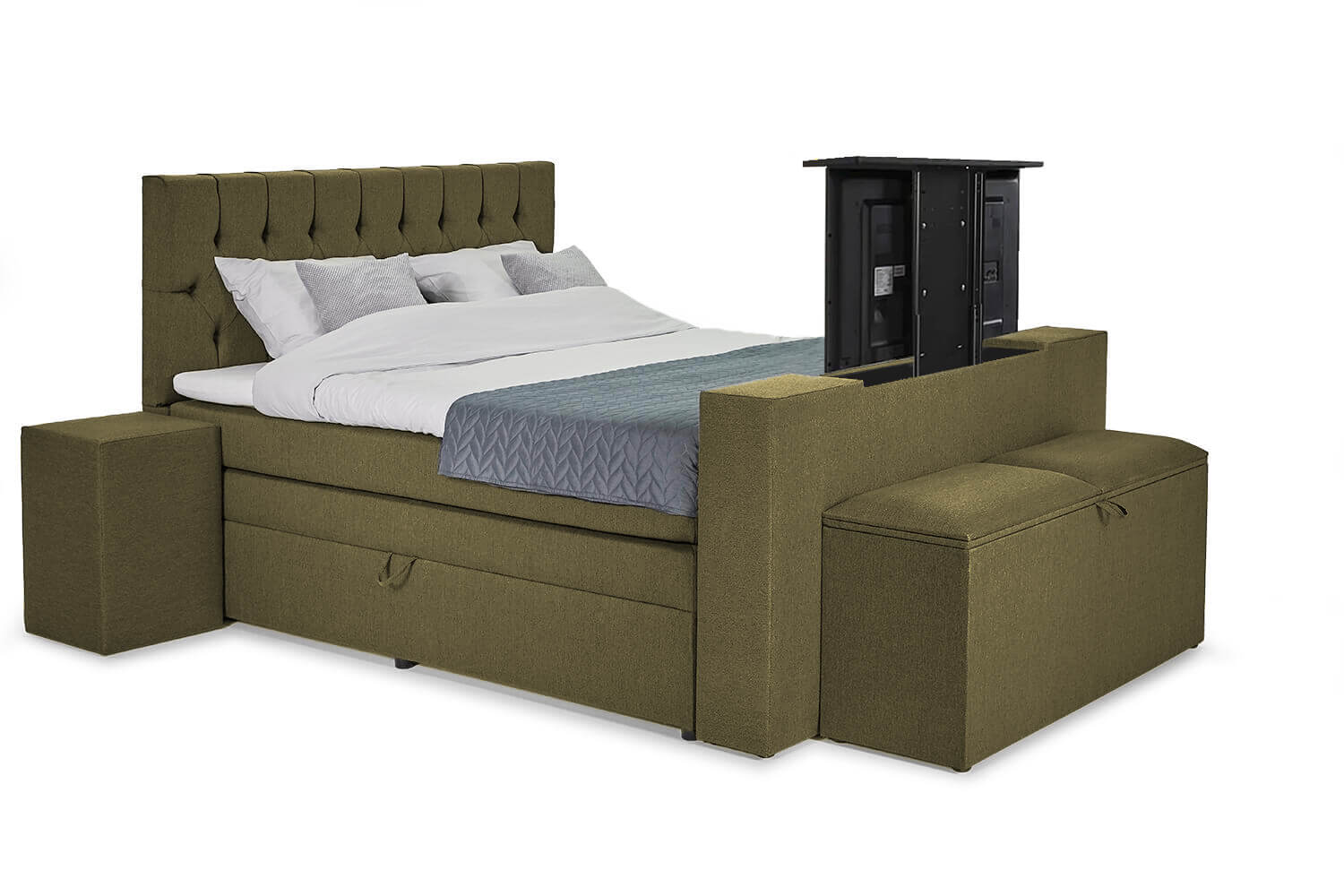 boxspring-alexia-monolith-groen