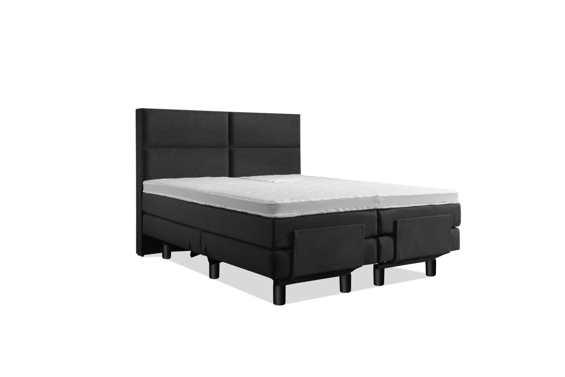 boxspring-amira-4vaks-gitzwart-leer