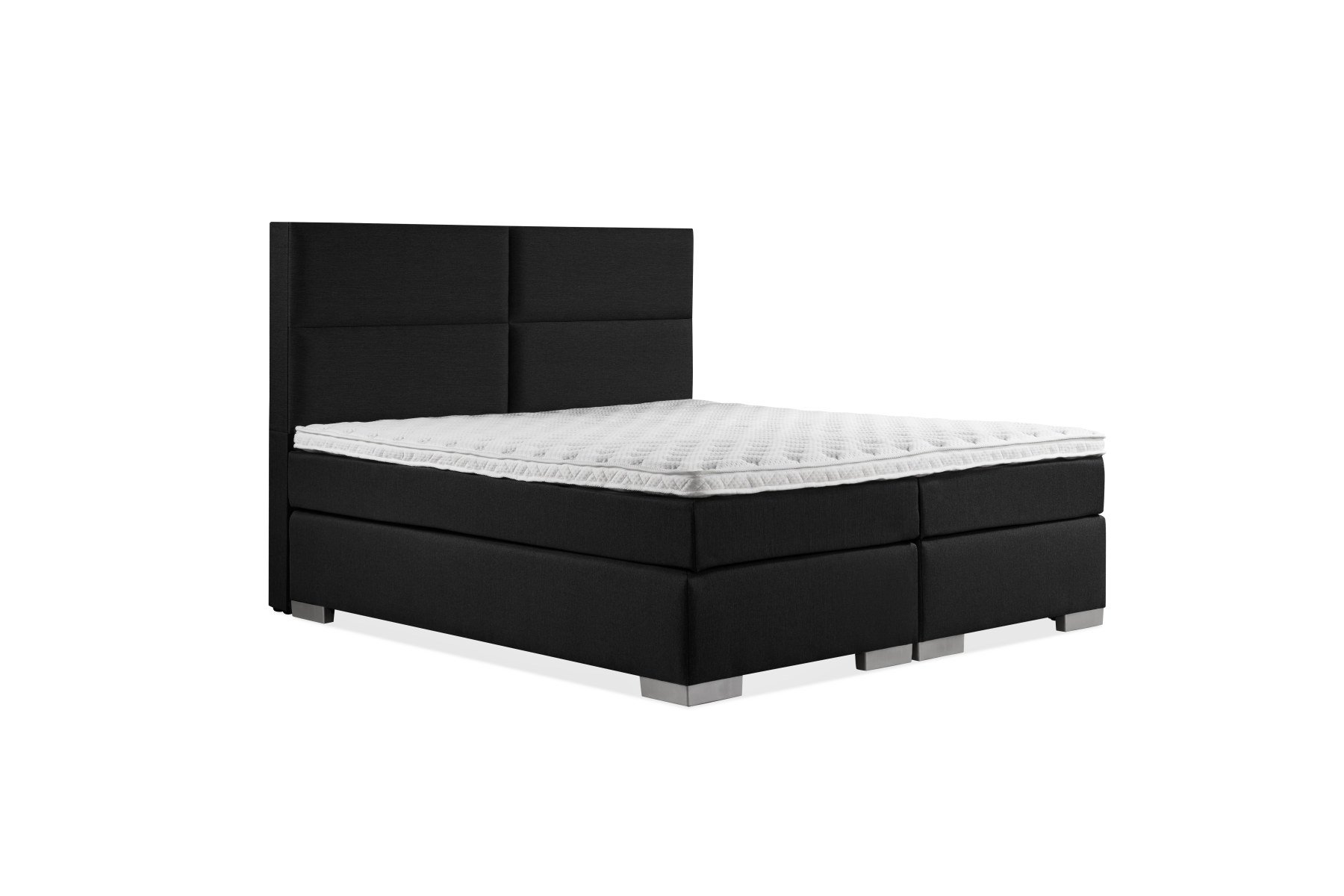boxspring-aura-4vaks-gitzwart