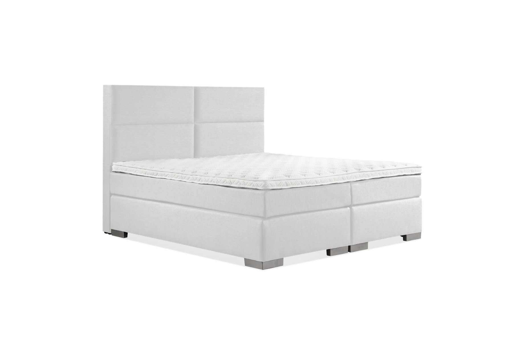 boxspring-aura-4vaks-parelwit-leer