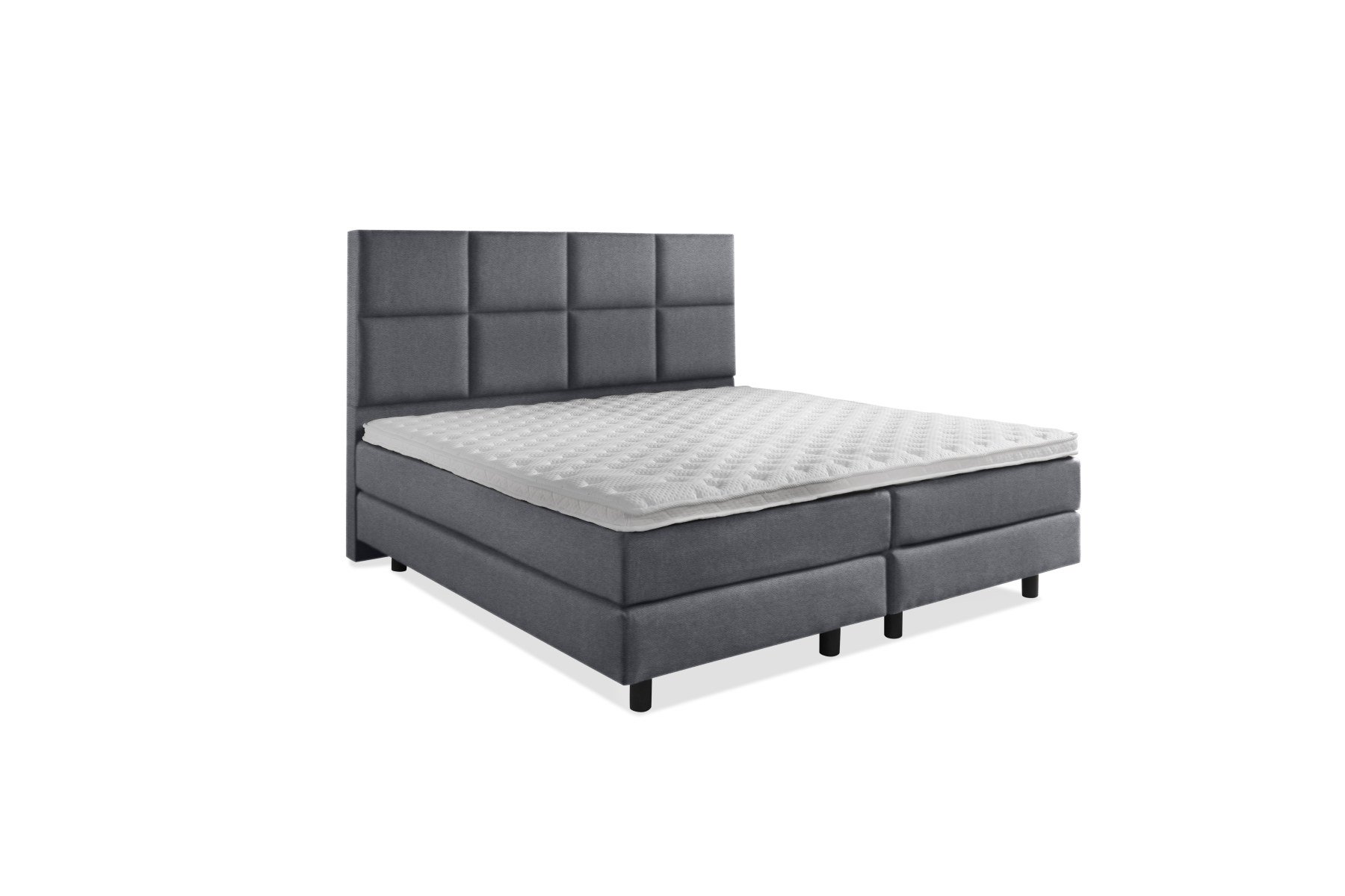 boxspring-bella-8vaks-granietgrijs-leer