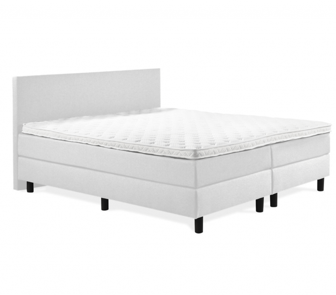 boxspring-luna-parelwit-leer