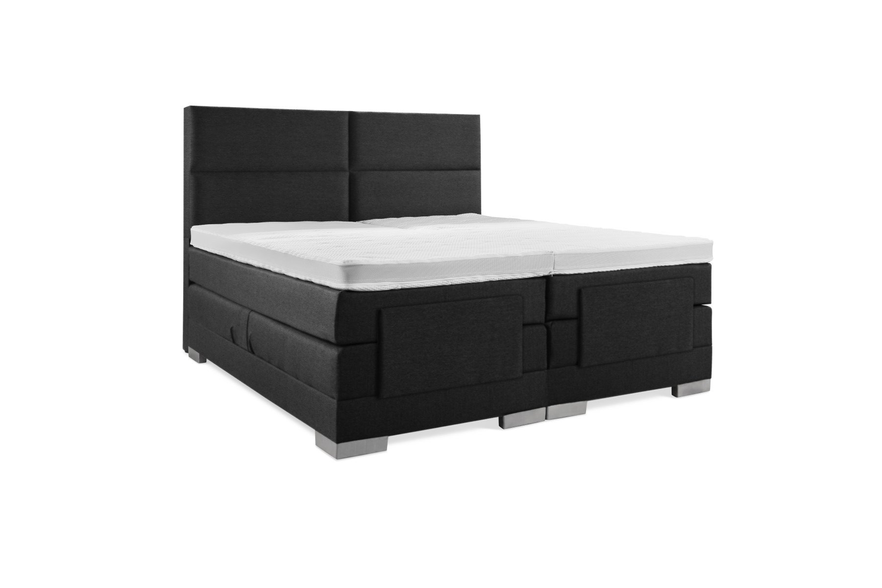 boxspring-rosa-4vaks-gitzwart-leer