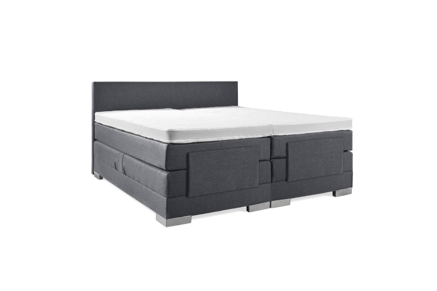 boxspring-rosa-granietgrijs-leer