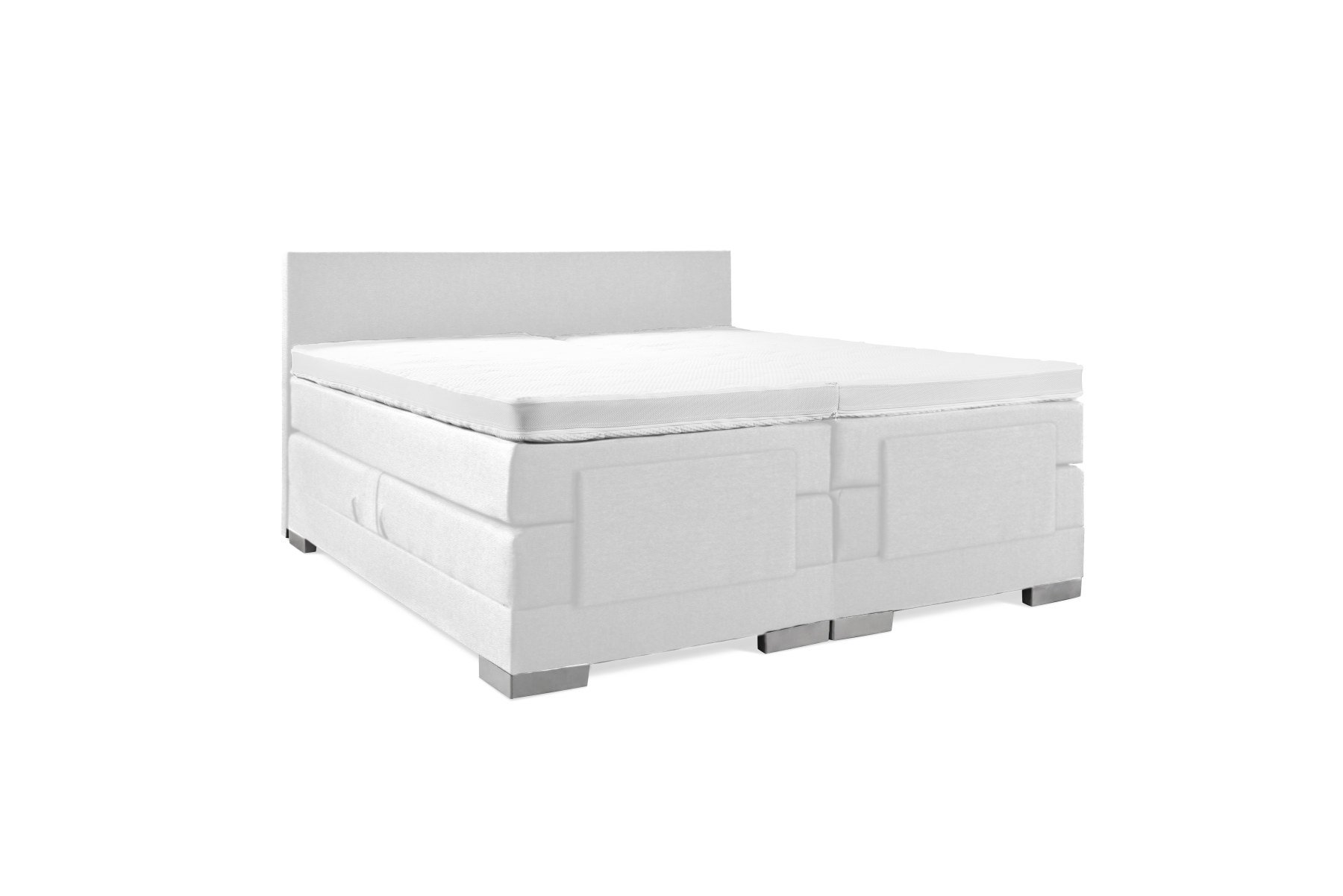 boxspring-rosa-parelwit-leer