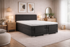 Elektrisch Luxe Boxspring Met Plint