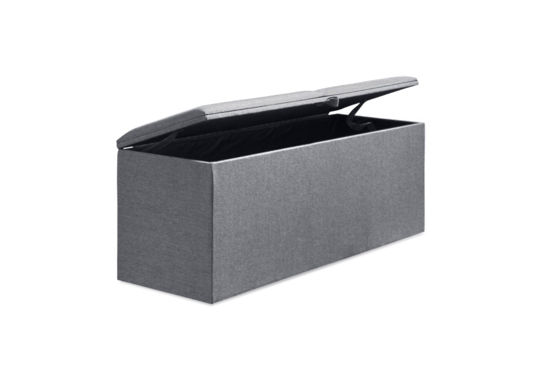 dekenkist-granietgrijs-leer